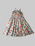 Summer flower girl dress size 8 (fits a 7-8 regular size)